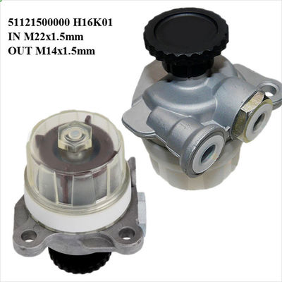 51121500000 51121500001 51121500002 61121500001 MAN Brandstofpomp IN M22x1.5 UIT M14 x 1.5