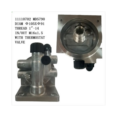11110708 21030176 Filterkop voor  Brandstoffilterbehuizing zonder thermostatische klep