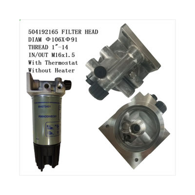 Brandstoffilterkop MD5790PRV10RCR01 504192165 Voor IVECOTRUCK AD/AT/AS Stralis AD/AT Trakker Eurocargo 5