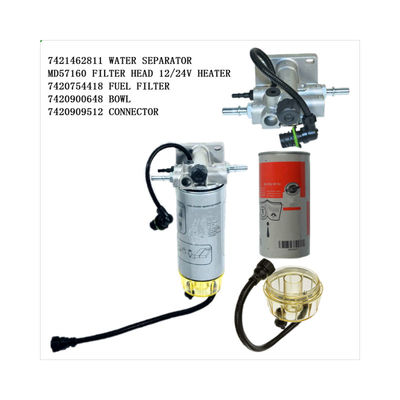 Dieselfilterkop 7421462811 7420951277 Voor KERAX DXI 11/13 3 gaten door  KERAX DXI 11/13
