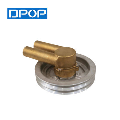 DPOP Ruwe zeewaterpomp 21214596 3858229 Dubbele V-gordel katrol voor Volvo Penta 4.3, 5.0, 5,7 GL