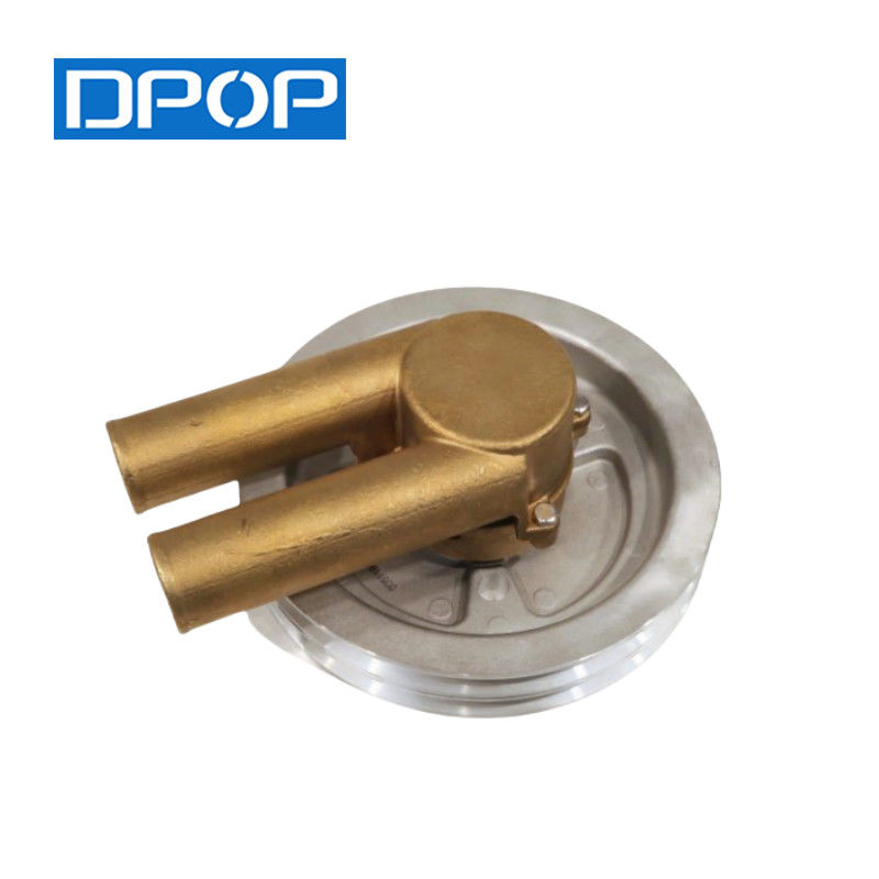 DPOP Ruwe zeewaterpomp 21214596 3858229 Dubbele V-gordel katrol voor Volvo Penta 4.3, 5.0, 5,7 GL