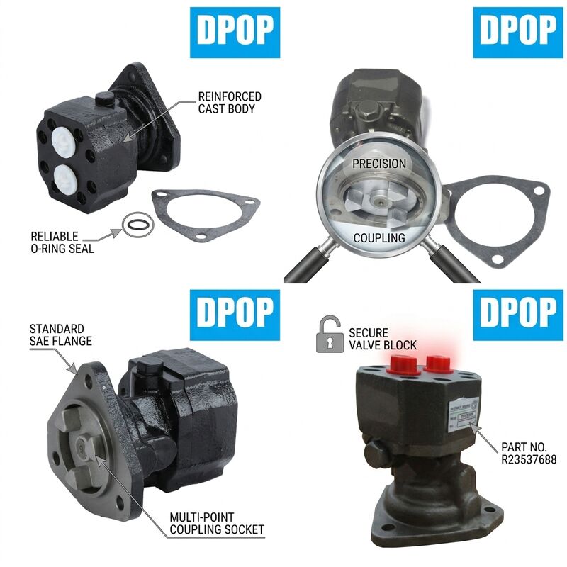 23537686 23532981 Detroit Diesel Fuel Transfer Pump Compatibel met de serie 60 12.7L 14L 11.1L Motor Truck Parts