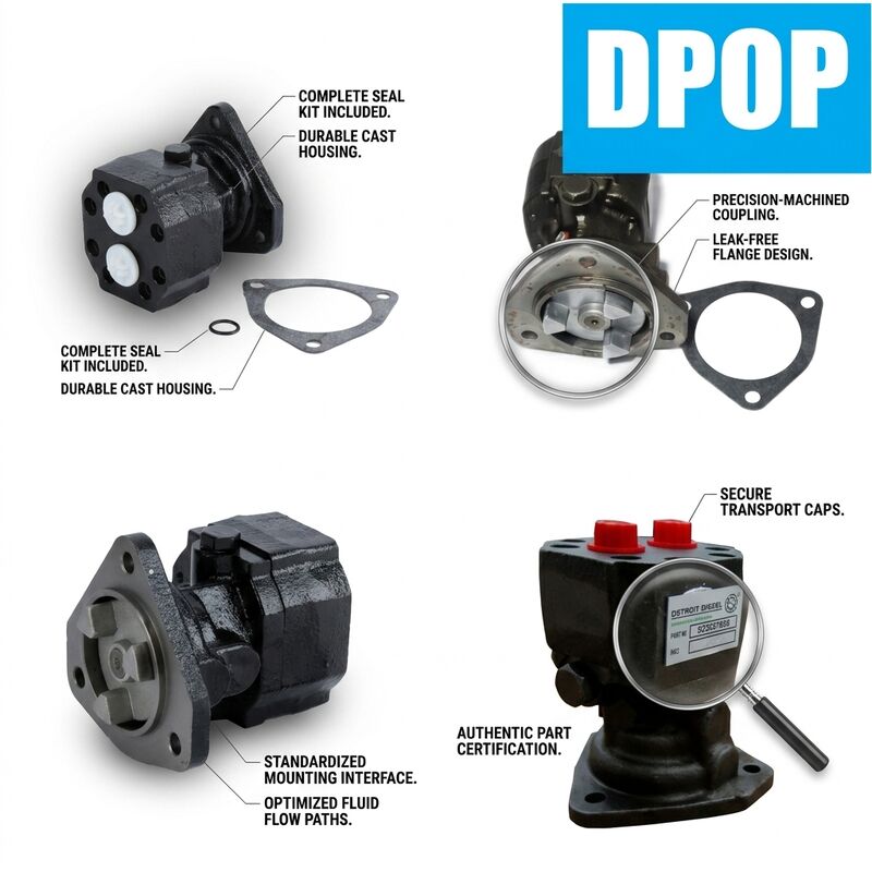 23537686 23532981 Detroit Diesel Fuel Transfer Pump Compatibel met de serie 60 12.7L 14L 11.1L Motor Truck Parts